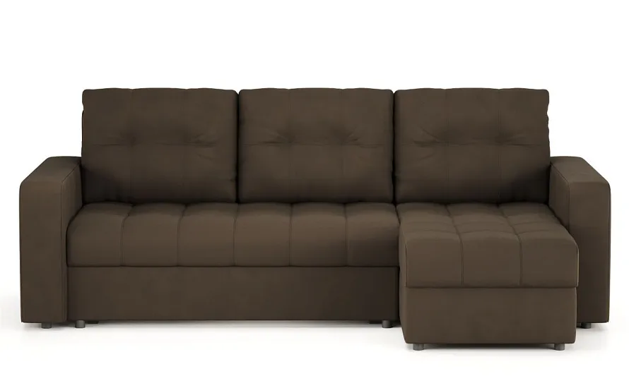 Диван угловой Тренто Leonardo 06 коричневый - 1